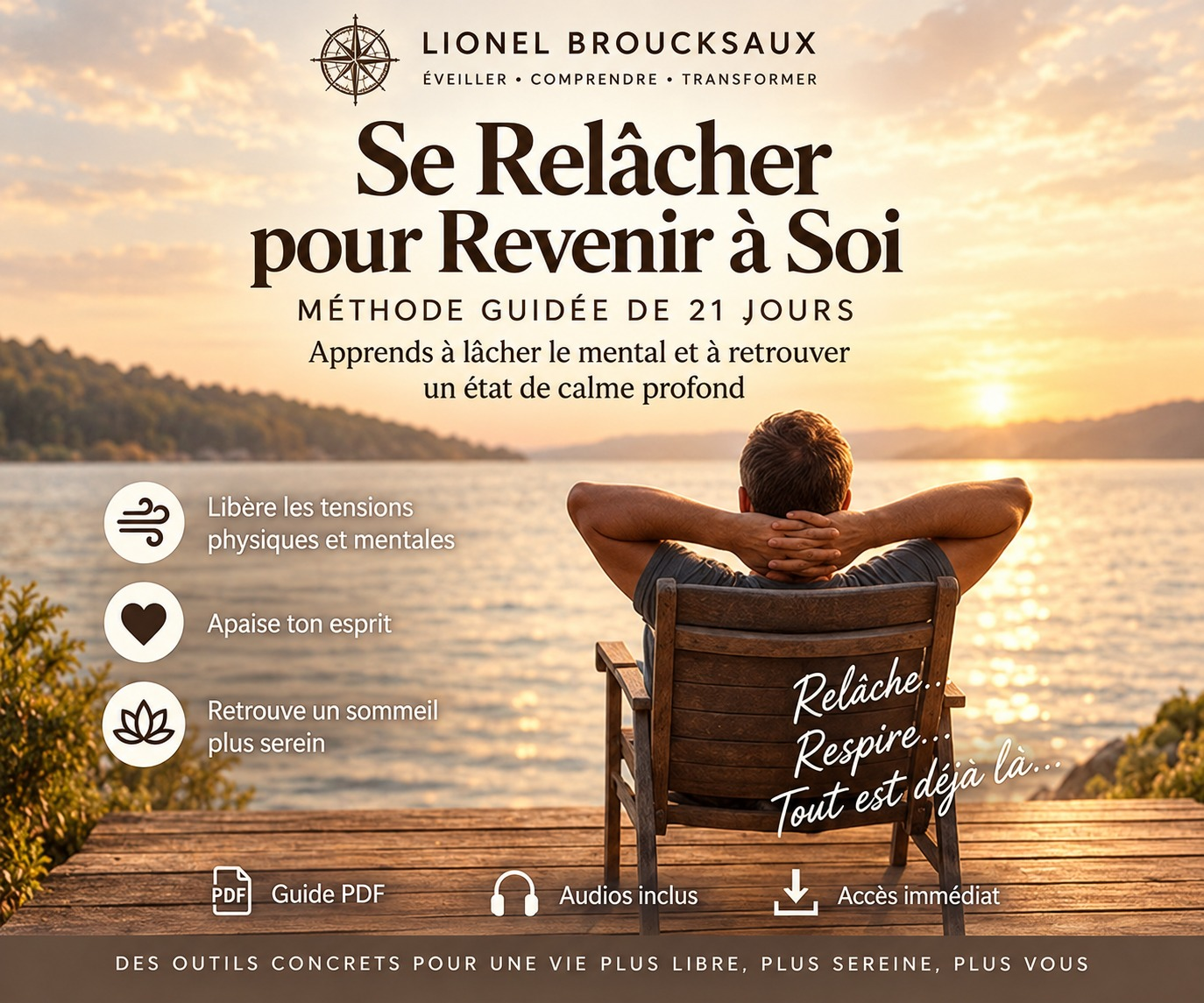 Se relâcher pour revenir à soi
